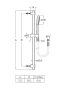 Roca T-500 Pack Termosztatikus zuhanycsaptelep Stella zuhanykészlet, króm A5D0418C00