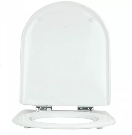 Roca Meridian duroplast régi stílusú WC-ülőke, soft close, fehér 8414329487756