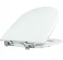 Roca Meridian duroplast régi stílusú WC-ülőke, soft close, fehér 8414329487756