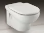 Roca Meridian duroplast régi stílusú WC-ülőke, soft close, fehér 8414329487756