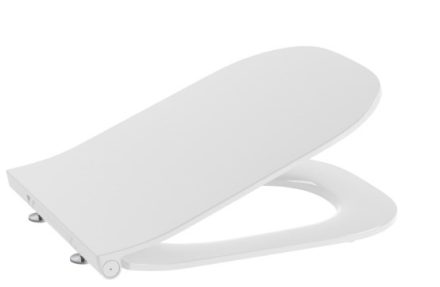 EGYEDI ÁR Roca The Gap Slim Soft-Close WC ülőke, rozsdamentes acél zsanérokkal A801472003