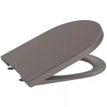   Roca Inspira Round Soft Close WC ülőke Kávé szín A80152266B