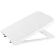 Roca Inspira Square Soft-Close WC ülőke és fedél fehér A80153200B