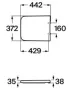 Roca Inspira Square Soft-Close WC ülőke és fedél Bézs A80153265B