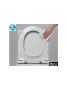 Roca Inspira Square Soft-Close WC ülőke és fedél Bézs A80153265B