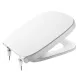 Roca Debba Square Soft-Close WC ülőke és fedél A8019D2004