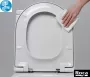 Roca Carmen Soft Close WC ülőke, SUPRALIT, sötét szürke A801B5238B