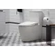 Roca Inspira In-Wash Round Rimless monoblokkos Smart WC csésze 39x68 bidéfunkciós ülőkével A80306L001