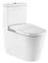 Roca Inspira In-Wash Round Rimless monoblokkos Smart WC csésze 39x68 bidéfunkciós ülőkével A80306L001
