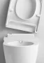 Roca Inspira In-Wash Round Rimless monoblokkos Smart WC csésze 39x68 bidéfunkciós ülőkével A80306L001