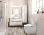 Roca Inspira In-Wash Round Rimless monoblokkos Smart WC csésze 39x68 bidéfunkciós ülőkével A80306L001