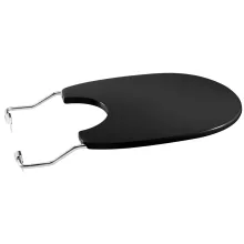 Roca Carmen Soft Close bidé fedél, fekete A806B5056B