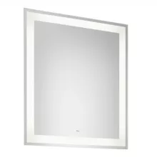 Roca Iridia négyszögletes LED-es tükör 60x70 párásodásgátló rendszerrel