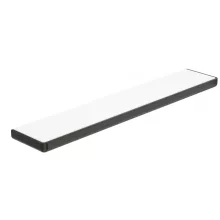   Roca Tempo fali üvegpolc 60 cm fém kerettel, titán fekete A817027CN0