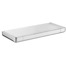 Roca Tempo fali üvegpolc 30 cm, króm A817040001