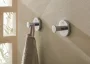 Roca Hotels Round fém akasztó rögzítővel, króm A817570C00