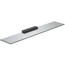 Roca Hotels fali üvegpolc 60 cm, fekete A817592C40