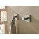 Roca Hotels szögletes fém akasztó rögzítővel, króm A817601C00
