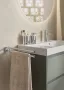 Roca Hotels Square dupla törölközőtartó 432 mm, króm A817609C00