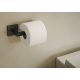 Roca Hotels Square WC papír tartó rögzítővel, matt fekete A817613C40