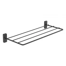   Roca Sonata törölköző tartó 50 cm, matt fekete A817729NB0