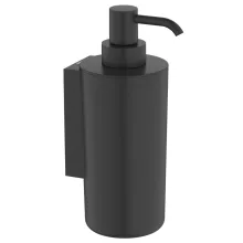  Roca Sonata fali műanyag folyékony szappanadagoló tartó 250 ml, matt fekete A817736NB0