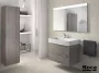 Roca Inspira alsószekrény mosdóval 80x50, texturált városi tölgy A851076402
