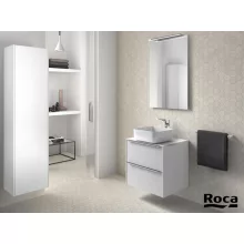   Roca Inspira alsószekrény mosdótálakhoz 60x50, magasfényű fehér A851079806