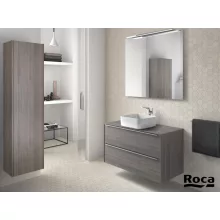   Roca Inspira alsószekrény mosdótálakhoz 100x50, texturált városi tölgy A851081402