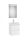Roca Ona Pack 2 fiókos mosdószekrény mosdóval 50x36 tükör LED világítással Matt Fehér A851698509