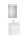 Roca Ona Pack 2 fiókos mosdószekrény mosdóval 55x36 tükör LED világítással Matt Fehér A851699509