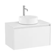   Roca Ona 1 fiókos mosdószekrény 79,4x45,7x44,3 cm, matt fehér A851724509