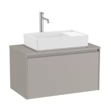   Roca Ona 1 fiókos mosdószekrény 79,4x45,7x44,3 cm, homokszürke A851724510