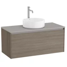   Roca Ona 1 fiókos alsószekrény 99,4x45,7x44,3 cm, sötét szil A851726511