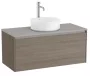 Roca Ona 1 fiókos alsószekrény 99,4x45,7x44,3 cm, sötét szil A851726511