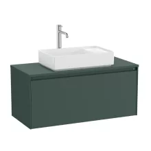   Roca Ona 1 fiókos alsószekrény 99,4x45,7x44,3 cm, matt zöld A851726513