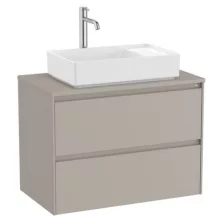   Roca Ona 2 fiókos mosdószekrény 79,4x45,7x58,3 cm, homokszürke A851728510