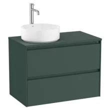   Roca Ona 2 fiókos mosdószekrény 79,4x45,7x58,3 cm, balos / matt zöld A851729513