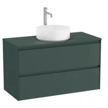  Roca Ona 2 fiókos mosdószekrény 99,4x45,7x58,3 cm, matt zöld A851730513