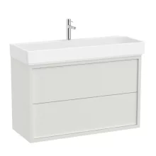   Roca Tura két fiókos alsószekrény 100x43x60 cm kerámia mosdóval, törtfehér A852035558