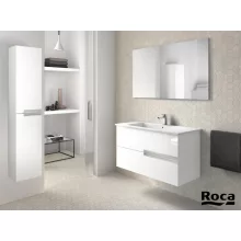   Roca Victoria-N Unik alsószekrény mosdóval 100x46, magasfényű fehér A855831806