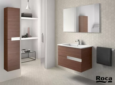 Roca Victoria-N Unik alsószekrény mosdóval 80x46, wenge A855832154
