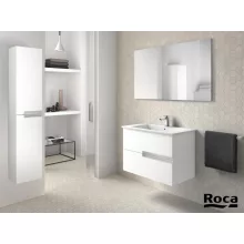   Roca Victoria-N Unik alsószekrény mosdóval 80x46, magasfényű fehér A855832806
