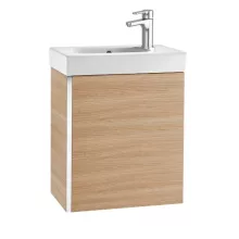   Roca Unik Mini 45 ajtós mosdószekrény kézmosóval Tölgy A855873155