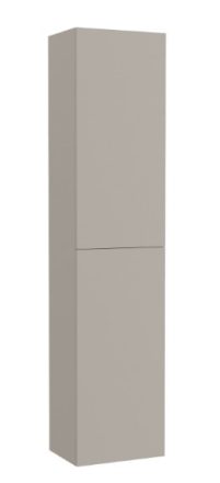 Roca Delta két ajtós fali szekrény 175x40x30 cm, homokszürke A857635510