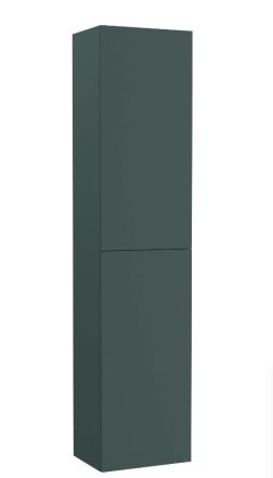 Roca Delta két ajtós fali szekrény 175x40x30 cm, matt zöld A857635513