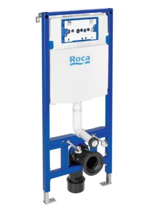 EGYEDI ÁR Roca Duplo One 8 cm-es falbaépített szerelőkeret fali WC csészéhez A890070020