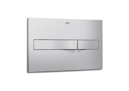 Roca PL2 DUAL matt króm nyomólap, kettős öblítésű A890096002 KIFUTÓ TERMÉK