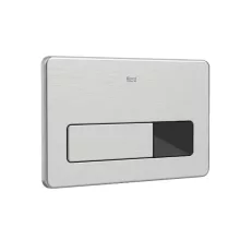   Roca PL3-E Pro Elektronikus rozsdamentes acél nyomólap, 2 mennyiségű öblítés A890097500