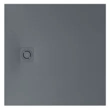 Roca Terran-N Stonex zuhanytálca 80x80 cm, szürke – RO-APA0132032001200